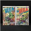 Image 1 : LOT OF 2 INCREDIBLE HULK COMICS #194 AND #195 - MARVEL COMICS