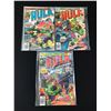 Image 1 : LOT OF 3 INCREDIBLE HULK COMICS - MARVEL