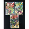 Image 1 : LOT OF 3 INCREDIBLE HULK COMICS - MARVEL