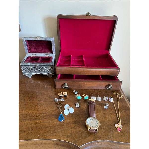 Costume Jewelry and Jewelry Boxes