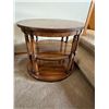 Image 1 : Vintage Oval Tiered Table