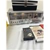Image 2 : JVC Stereo Cassette Deck with Cassettes