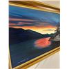 Image 1 : Sunset Kootenay Lake Painting