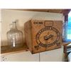 Image 2 : Vintage Jugs and Wood Crate