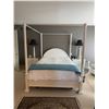 Image 1 : Queen size canopy bed frame only