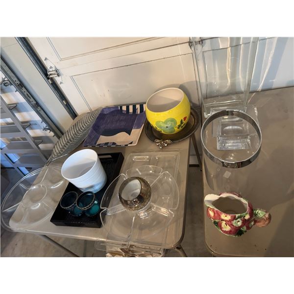 Vases and trays