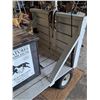 Image 3 : Mini Horse Club Wagon 7FT L x 4FT W x 54" T - Comes With Mounted Black Box, Haybale Seat With Blanke