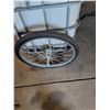 Image 5 : Custom Built Two Person Mini Horse Chariot - 26" W x 50" W x 43" T - 26" Wheel, 8FT Pole