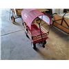 Image 1 : Small Children's Pull Wagon w/Sun Hood