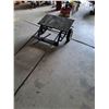 Image 1 : Open Cart Mini Chariot w/Yard Utility Tires - 100" L x 40"w x 22" T