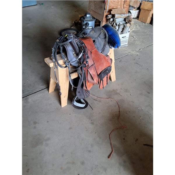 Replica Standard Saddle - 12" Seat, Has Blanket - Sawhorse NOT Included