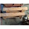Image 1 : (2) Wooden Saw Horses - 37" L x 15.5" W x 23.5" T