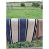 Image 3 : (3) Saddle Blankets and A Rug