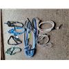 Image 1 : (4) Halters, (2) Lead Ropes, Bridle