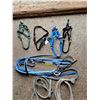 Image 3 : (4) Halters, (2) Lead Ropes, Bridle