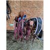 Image 1 : Mini Harnesses on Metal Saddle Rack