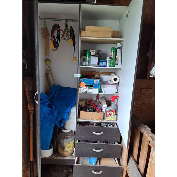 Horse/Mini Cabinet Contents - (Cabinet Not Included) Horse Brushes, Treats, Jingles Bells,