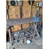Image 1 : Custom Metal Shop Bench w/Vice - 48" x 40" x 24"