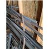 Image 4 : Rack of Metal: Square, Rods, Rectangle, Misc - Approx Lengths Are: 122" Long and Under 