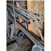 Image 5 : Rack of Metal: Square, Rods, Rectangle, Misc - Approx Lengths Are: 122" Long and Under 