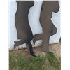 Image 3 : Country Couple Shadow Decor - 6ft Tall