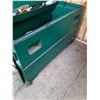Image 2 : Green Metal Storage Box w/Contents - 48" Long x 24" Wide x 28"Tall