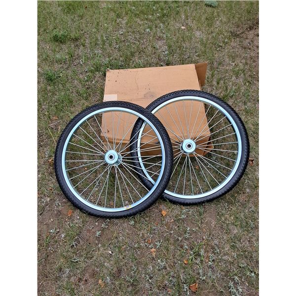 (2) Bicycle/Cart Tires - 26" - Like New