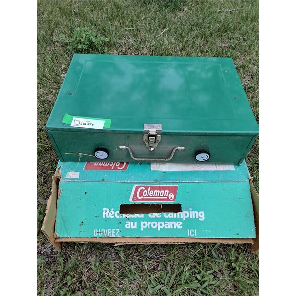 Coleman Propane Camping Stove w/ Box