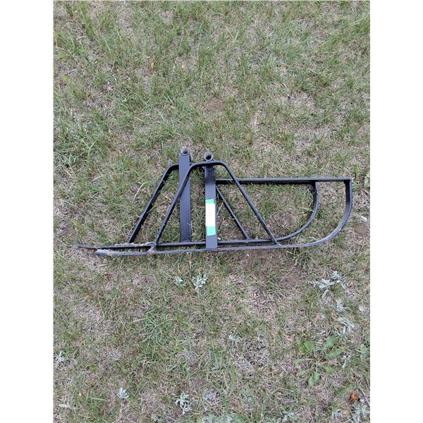 (2) Metal Sleigh Runners for Sleigh - 28" x 10.5"