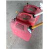 Image 3 : (3) Gasoline Jerry Cans: Five Gallon