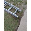 Image 2 : Aluminum Extension Ladder - 10Ft   Extension
