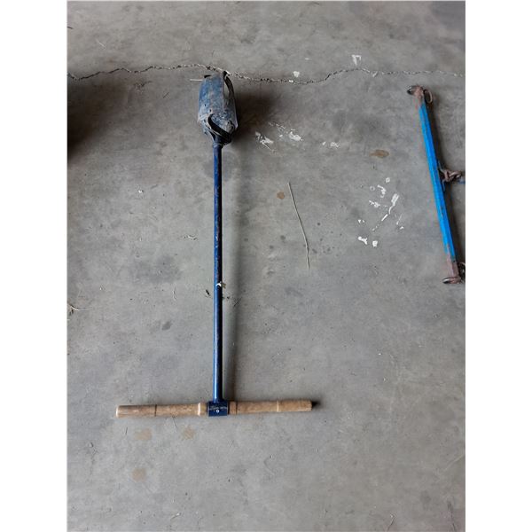 Manual Fence Post Hole Auger