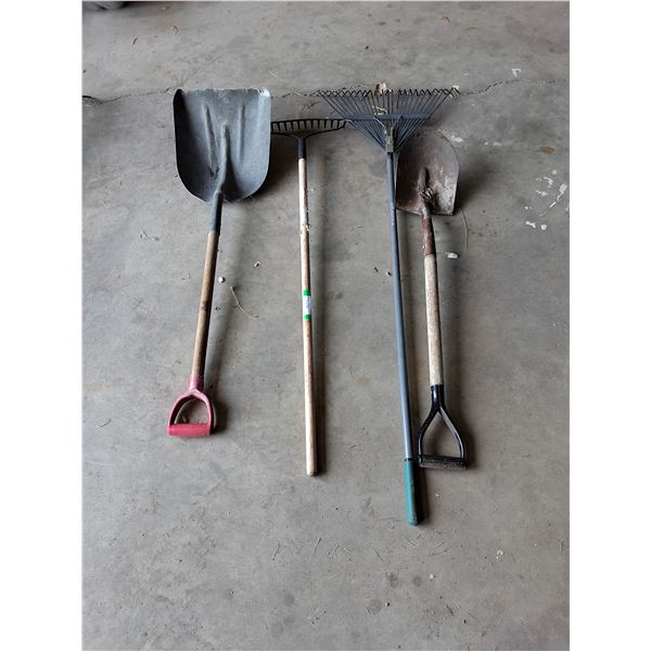 Rakes, Grain Shovel, Square Mouth Shovel
