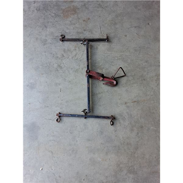 Double Tree w/ logging hook  - 32" Wide x 20" Long