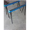 Image 2 : (2) Mastercraft Foldable Saw Horses