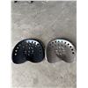 Image 1 : (2) Metal Tractor Seats