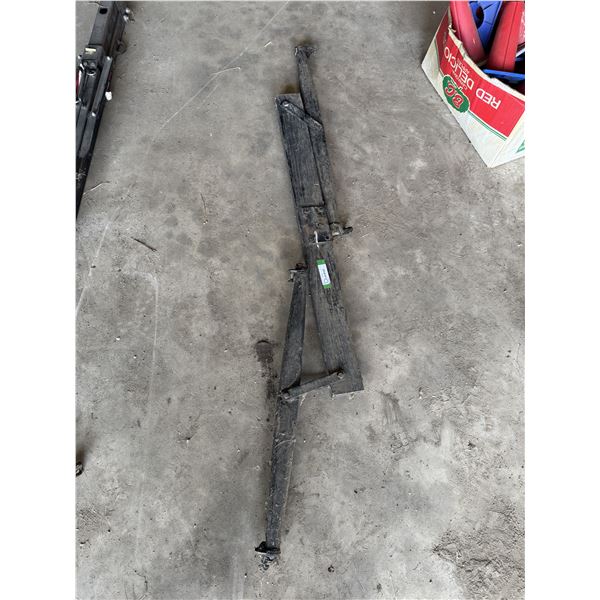 Two Small Horse Wood Double Tree Rigging