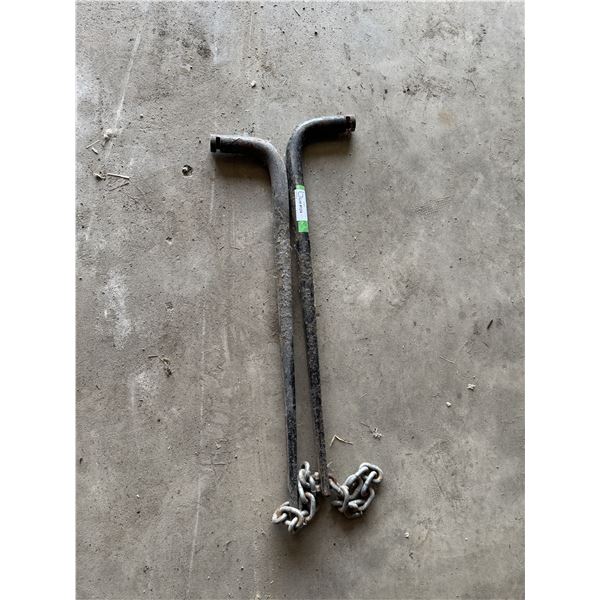 (2) Trailer Hitch Tow Bars