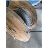 Image 4 : Wooden Reel of 1/4" Metal Cable & Rolled Cable