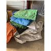 Image 1 : (8) Assorted Tarps