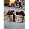 Image 2 : (2) Vintage Wooden 7Up Crates