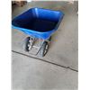 Image 1 : Blue Hard Plastic Wheelbarrow