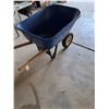 Image 3 : Blue Hard Plastic Wheelbarrow