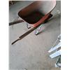 Image 2 : Orange Metal Wheelbarrow