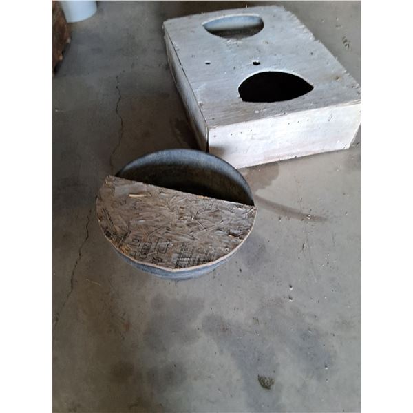 (2) Livestock Waterers (One Insulated)