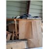 Image 9 : Assorted Lumber & Piping: Plywood, 1x8, Siding, Sheet of Foam, Misc