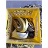 Image 5 : Ratchet Straps & Rope Lot & Milk Crate