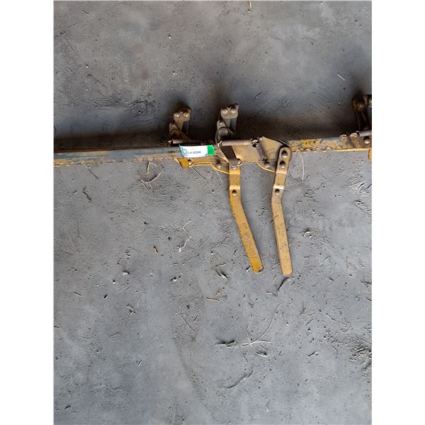 (2) Yellow Metal Fence Tightener