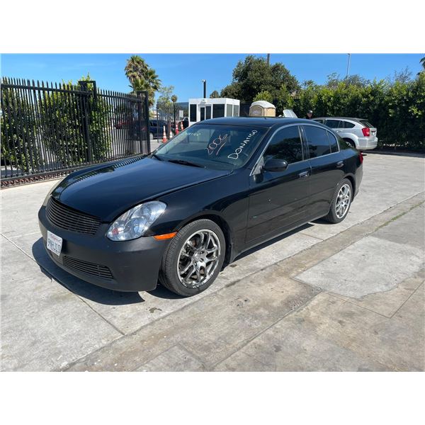 INFI G35 2006 SALV T/DONATION