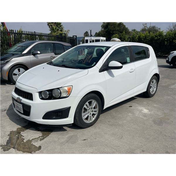 CHEV SONIC 2014 T-REPO 2 DAYS